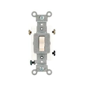 6 Pack Leviton 3-Way Switches15A 120V Control 3 way Light Almond 1453-2TM